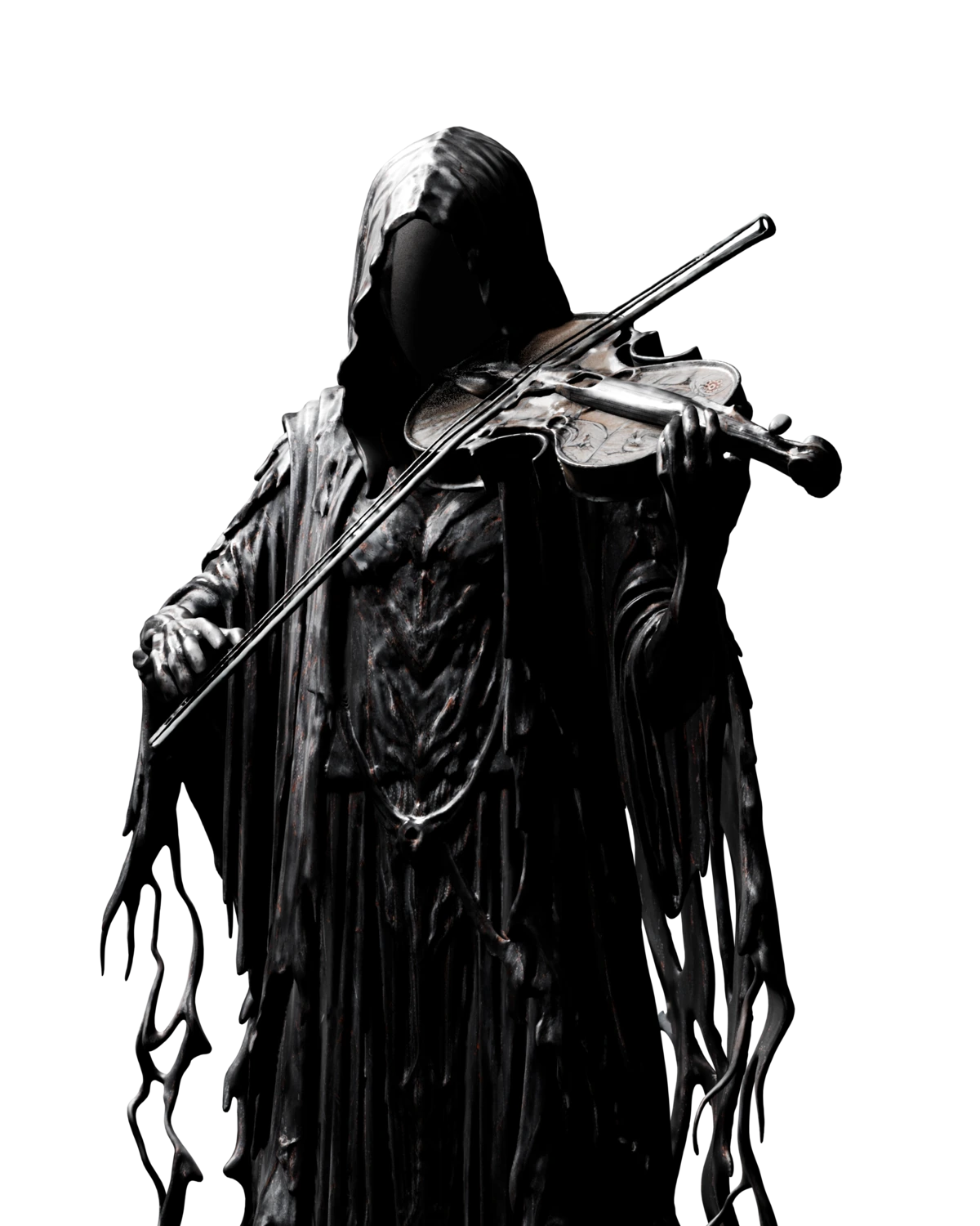Hybrid robotic performer concept portrait